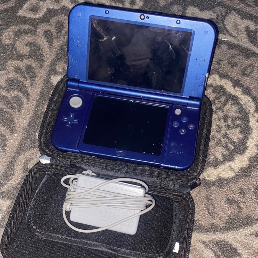 3D Nintendo Blue/Galaxy Handheld Console XL